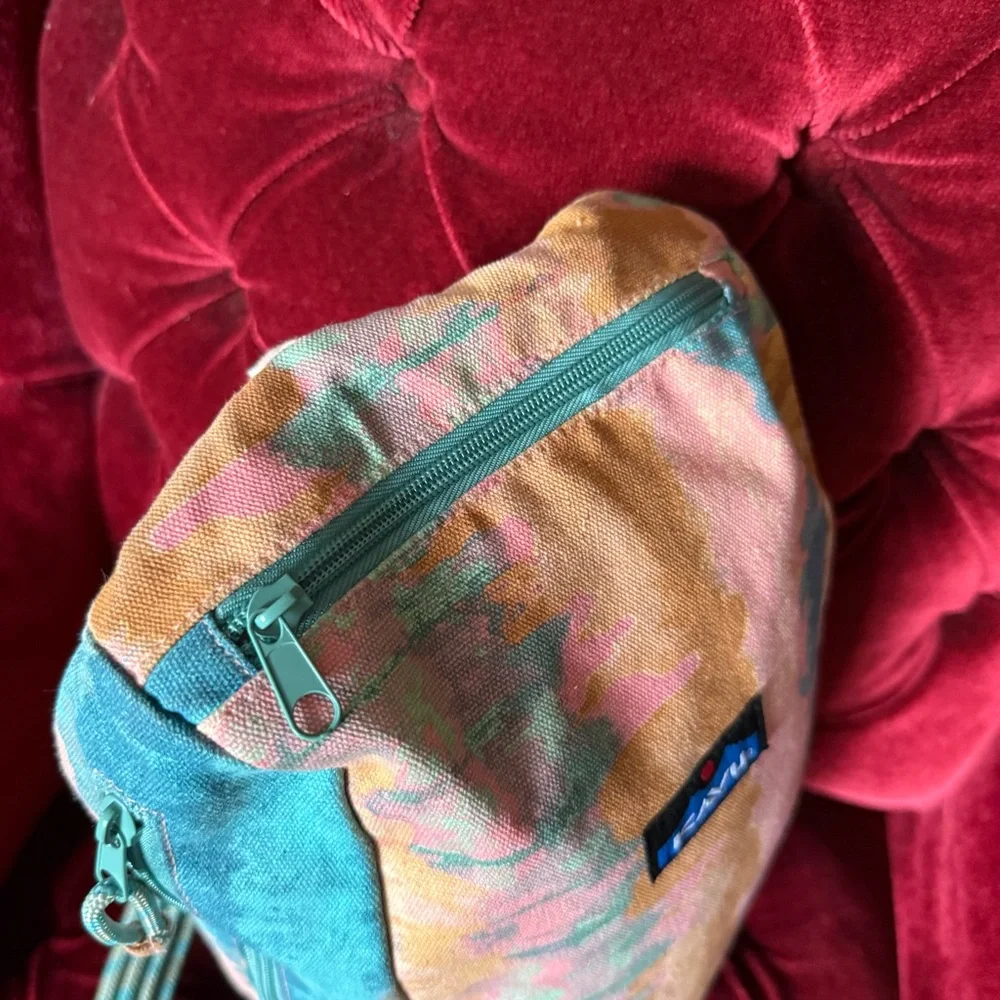 KAVU - Switch Slinger Rope Pack Rucksack - Coastal Tie Dye - 16 x 8.5